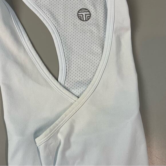 Tory Burch Tory Sport Light Blue Athletic Tank Top Small  Medium* - Picture 12 of 13